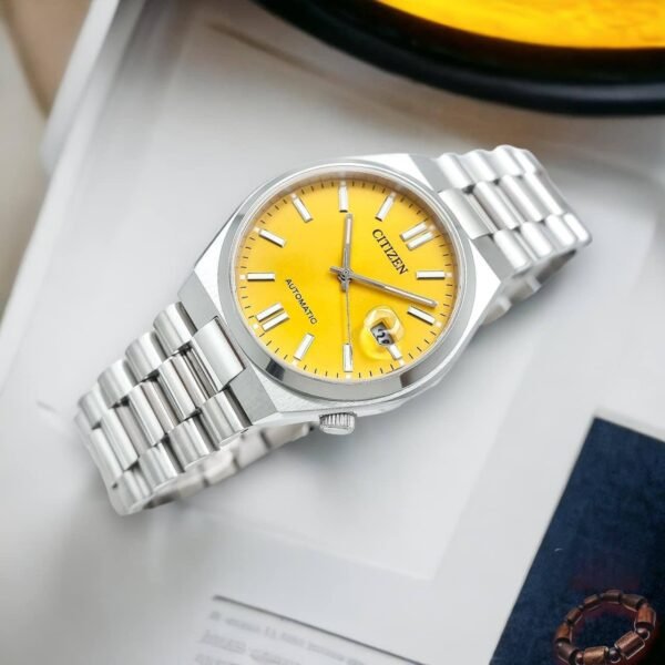 ⁦Citizen unisex Automatic Turquoise Watch NJ0151-88M-ORIGINAL⁩ - الصورة ⁦3⁩