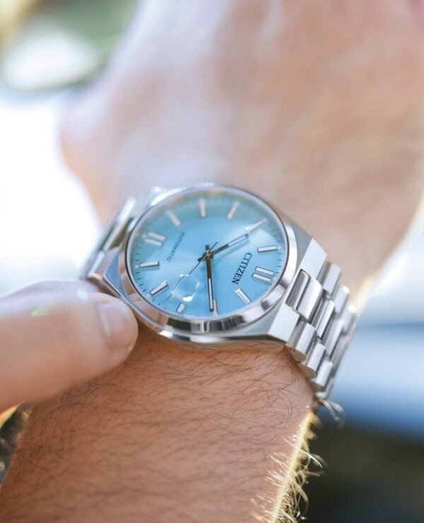 ⁦Citizen unisex Automatic Turquoise Watch NJ0151-88M-ORIGINAL⁩ - الصورة ⁦7⁩