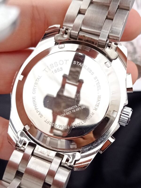 ⁦Tissot Couturier 1853 Chronograph watch for man-first⁩ - الصورة ⁦6⁩