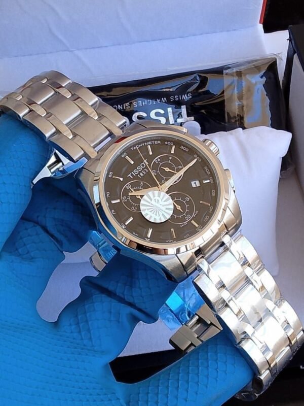 Tissot Couturier 1853 Chronograph watch for man-first
