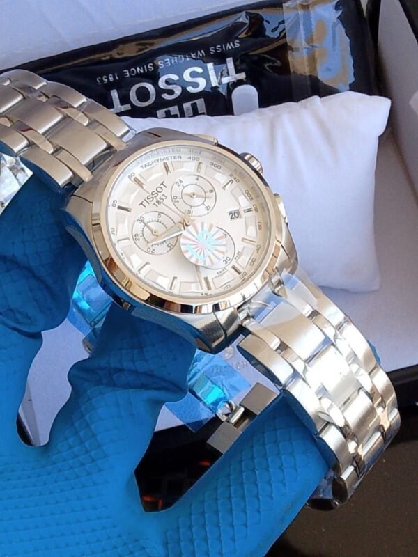 ⁦Tissot Couturier 1853 Chronograph watch for man-first⁩ - الصورة ⁦2⁩
