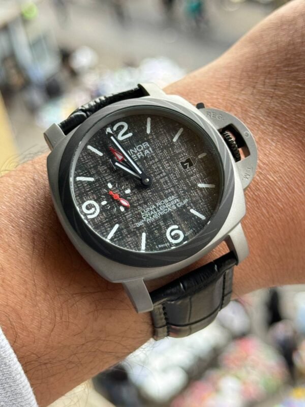⁦Luminor Luna Rossa GMT Automatic Grey Dial Men's Watch PAM01036-ORIGINAL⁩ - الصورة ⁦2⁩